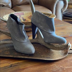 Cole Haan grey suede boots. Size 9B